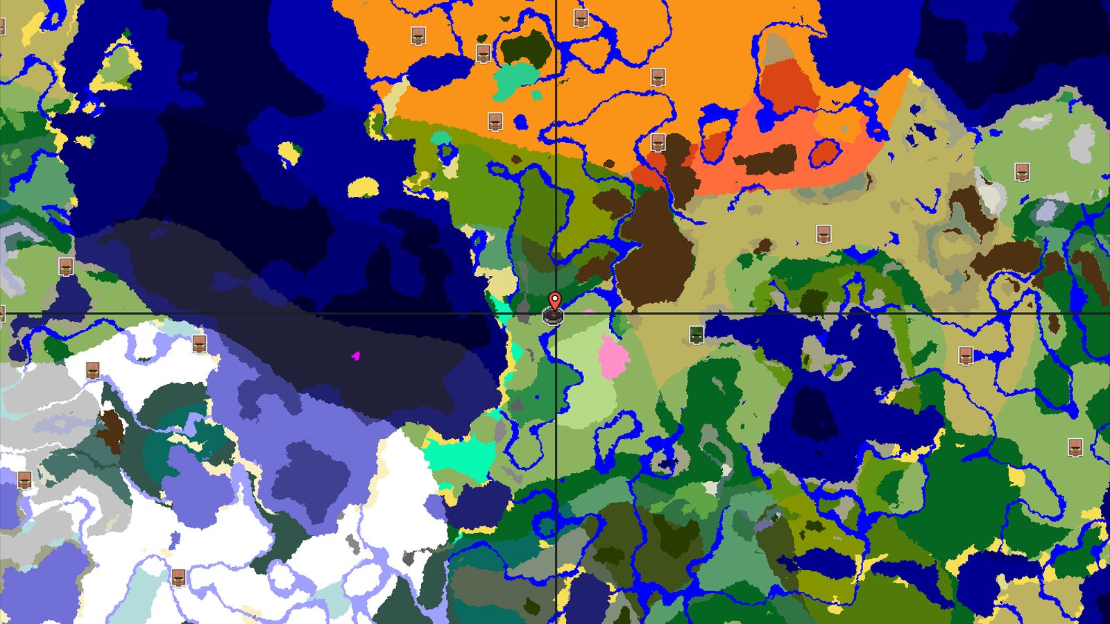 Quick Start to Resources, Then a Cherry Grove Trip — Minecraft seed preview