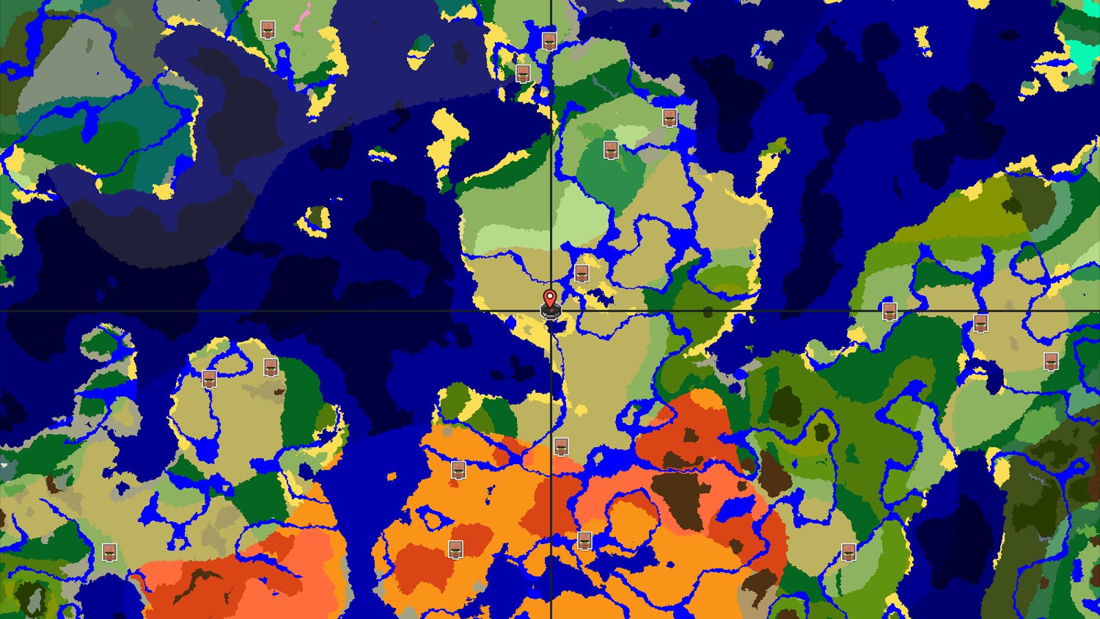 Trial Chambers Near Savanna Spawn — Minecraft seed preview