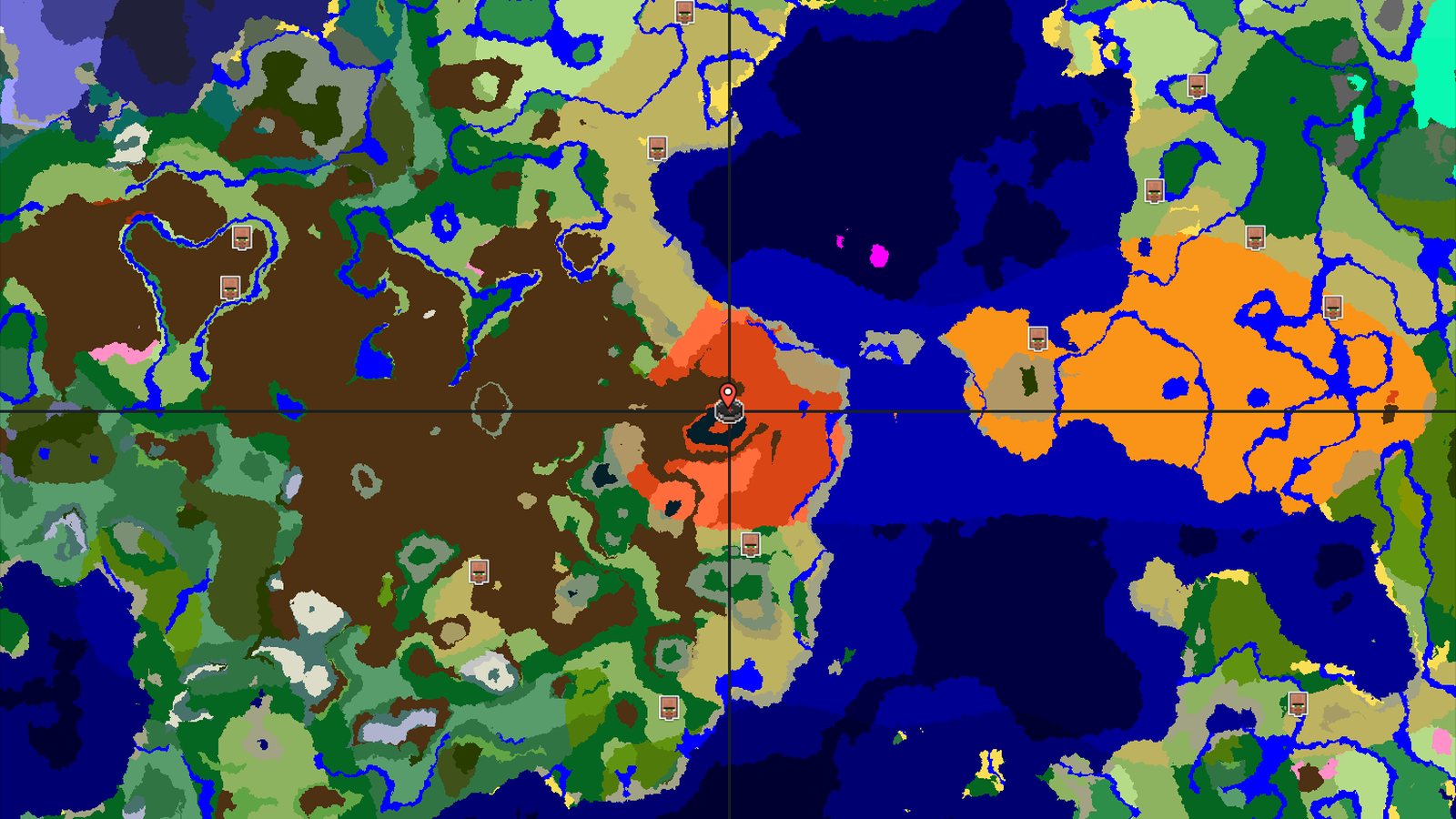 Badlands with a Ruined Portal at Spawn — Minecraft seed preview