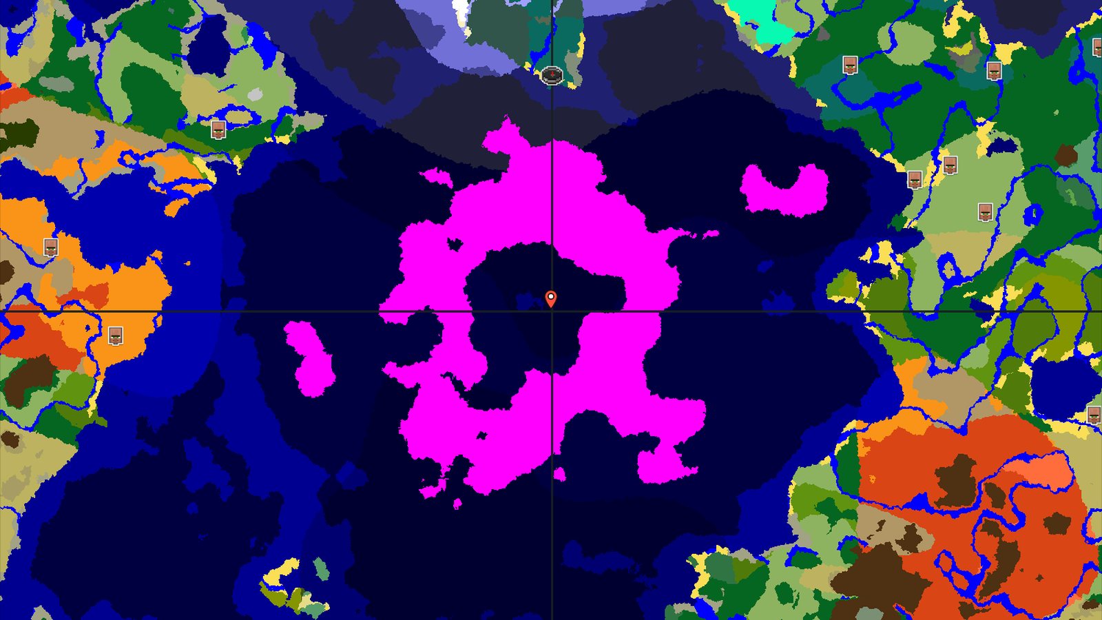 A Cold Ocean Start to Mushroom Island Exploration — Minecraft seed preview