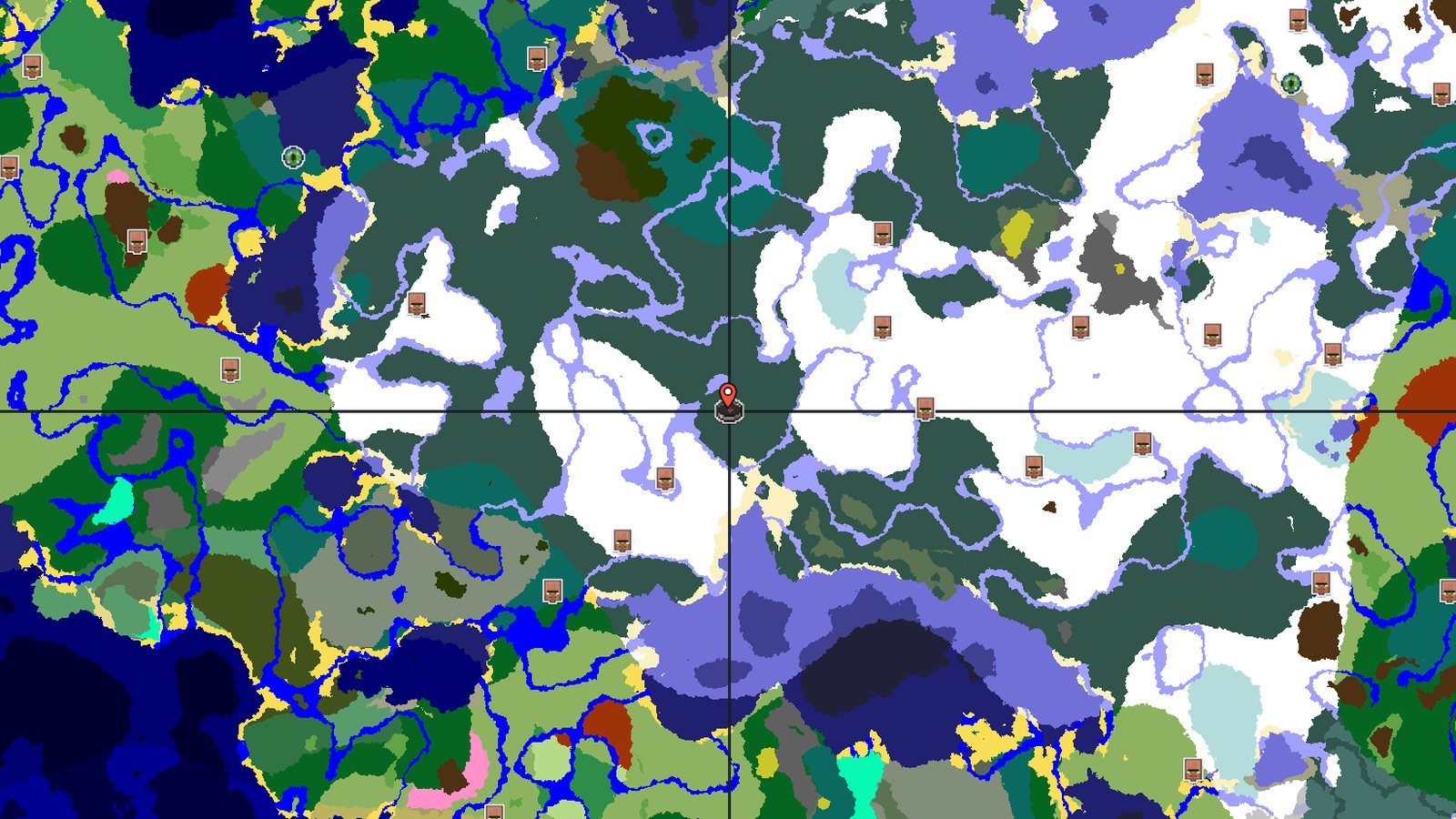 Abandoned Camp in a Snowy Taiga — Minecraft seed preview