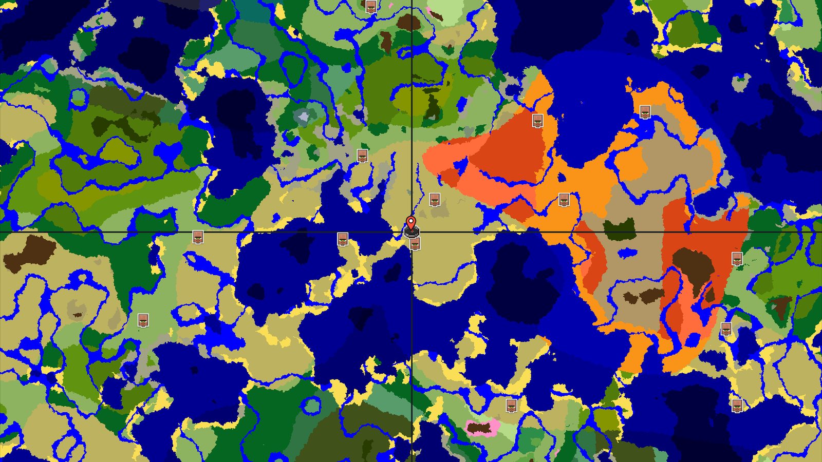 Savanna Spawn with a Close Village and Trial Chambers — Minecraft seed preview