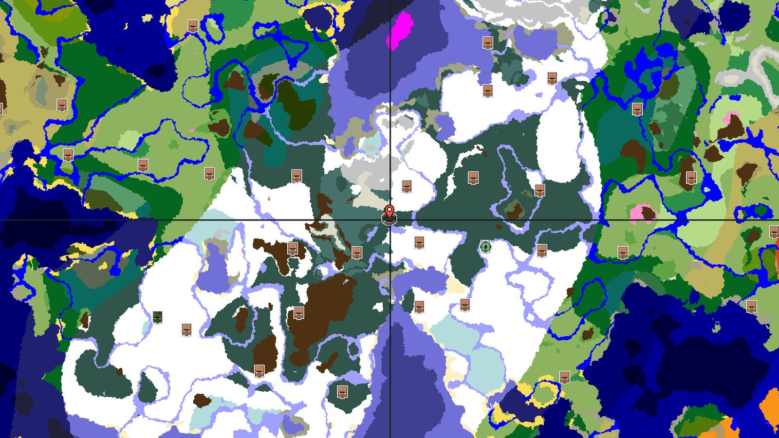 Snowy Taiga Spawn Near Trial Chambers — Minecraft seed preview