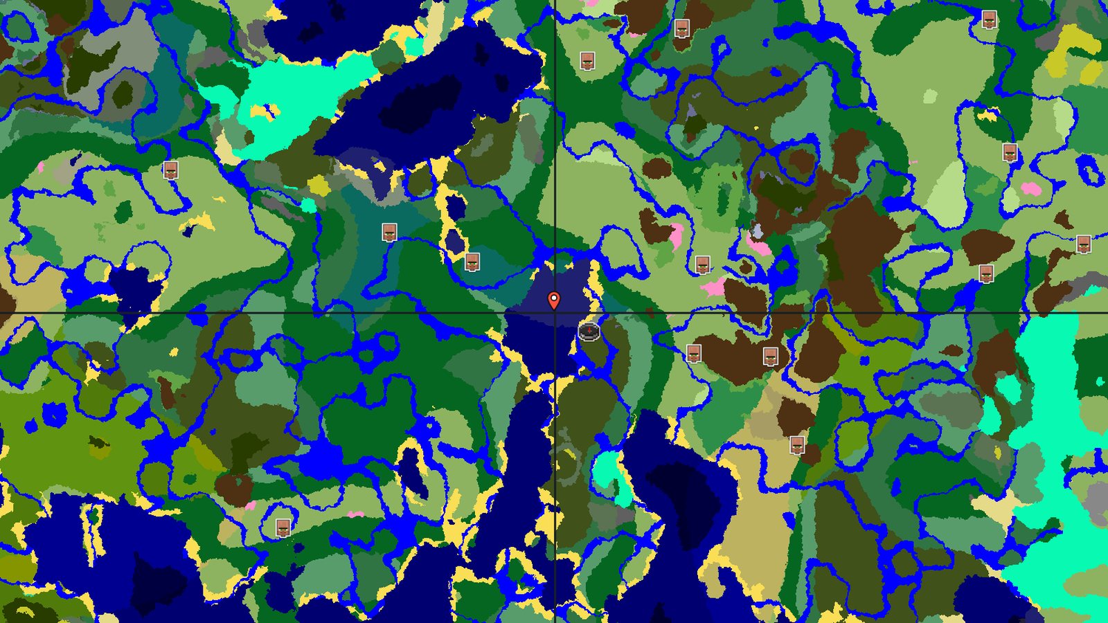 Woodland Mansion and Trial Chambers Near Dark Forest Spawn — Minecraft seed preview