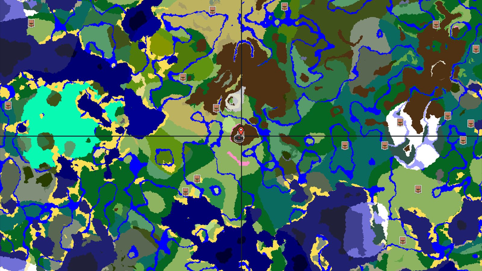 Cherry Blossom Start with a Nearby Village — Minecraft seed preview