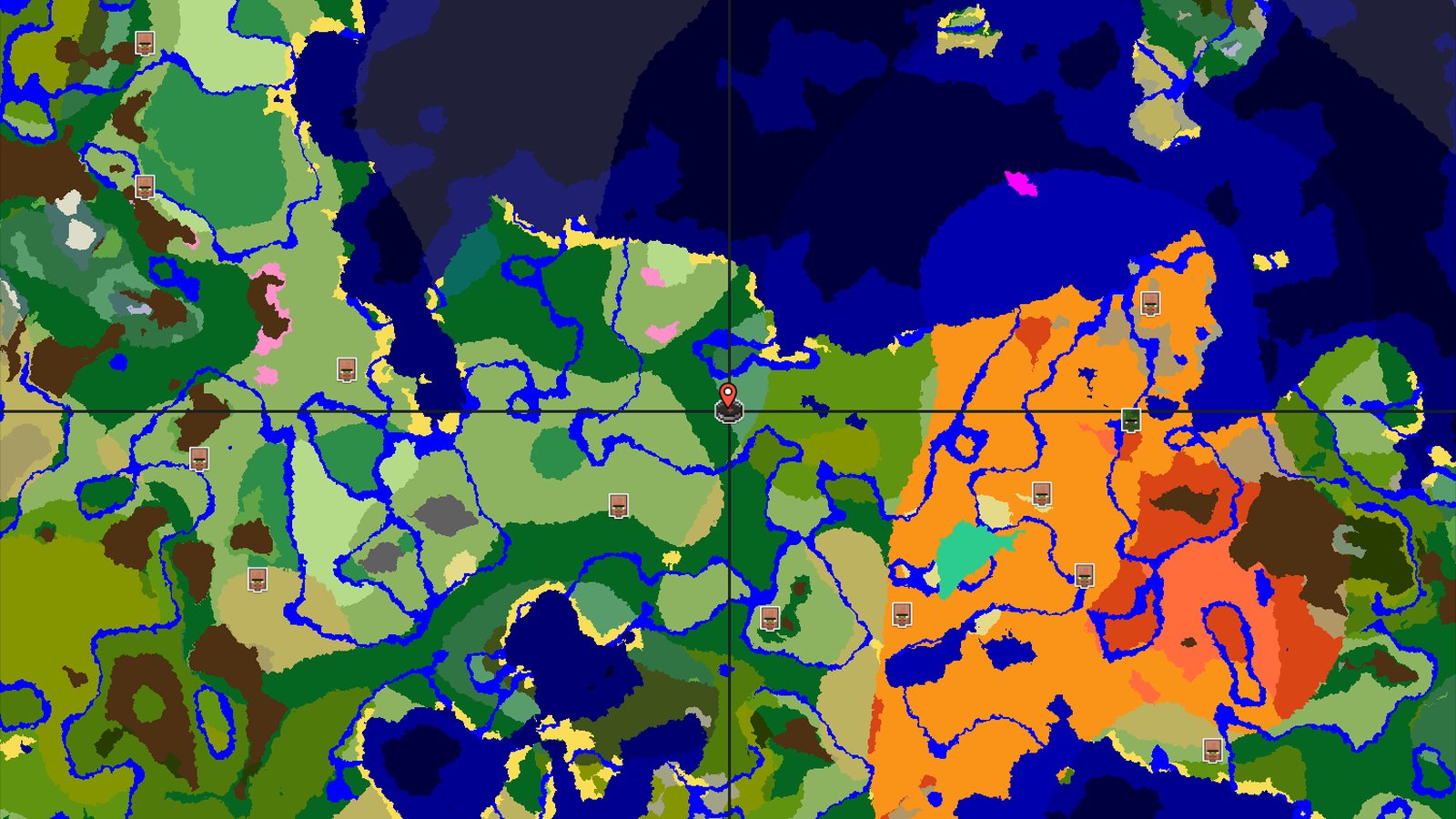 Jungle Temple Near Spawn in Old Growth Forest — Minecraft seed preview