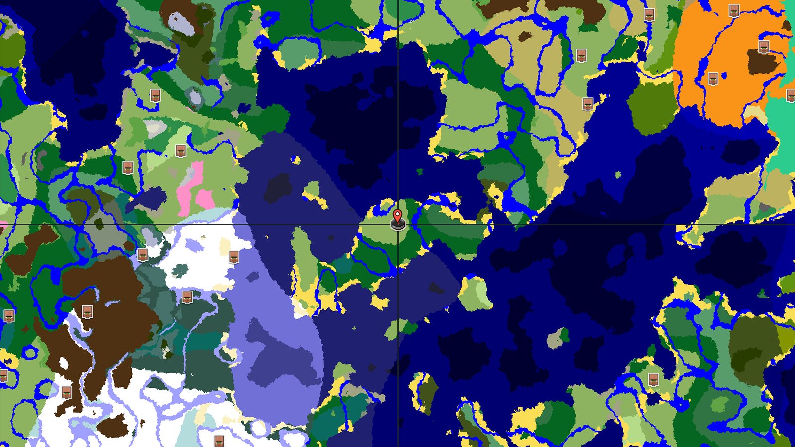 Spawn with a Ruined Portal at Your Feet — Minecraft seed preview