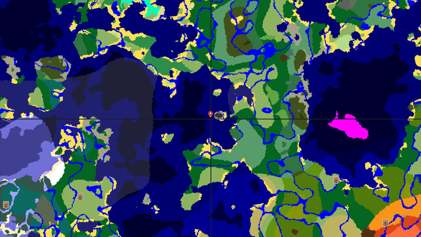 An Ocean of Potential with Near Trial Chambers — Minecraft seed preview