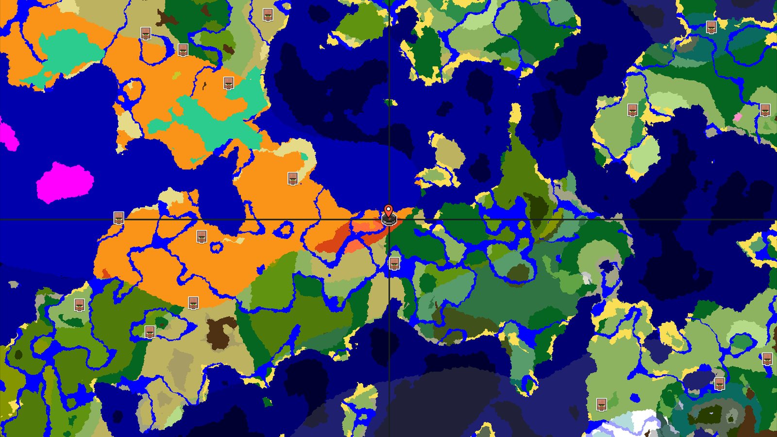 Badlands Spawn With Eroded Peaks and Trial Chambers — Minecraft seed preview