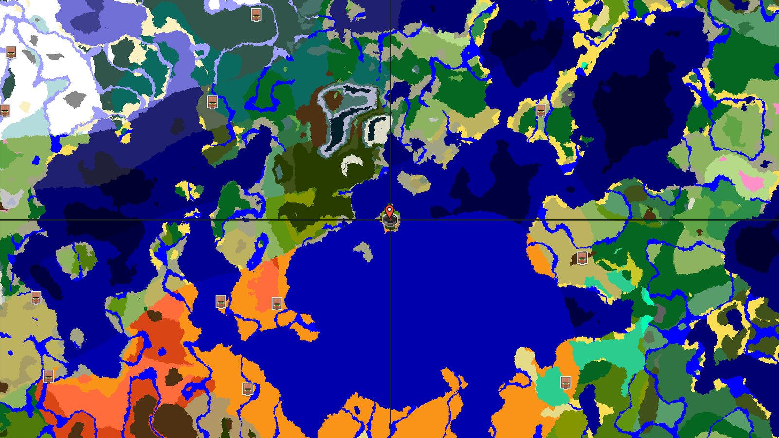 Spawn on a Badlands Island with Ocean Views — Minecraft seed preview