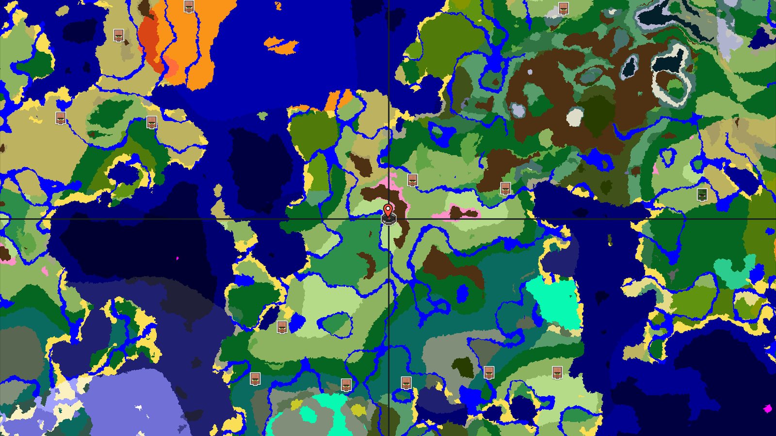 A Sunflower Plains Spawn with Cherry Grove Views — Minecraft seed preview
