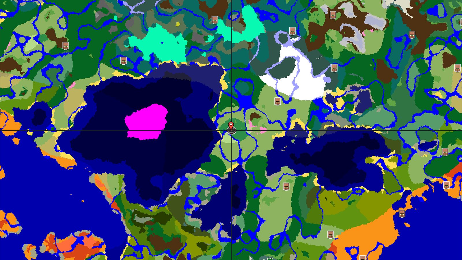 A Flower Forest Start with Nearby Cherry Groves — Minecraft seed preview