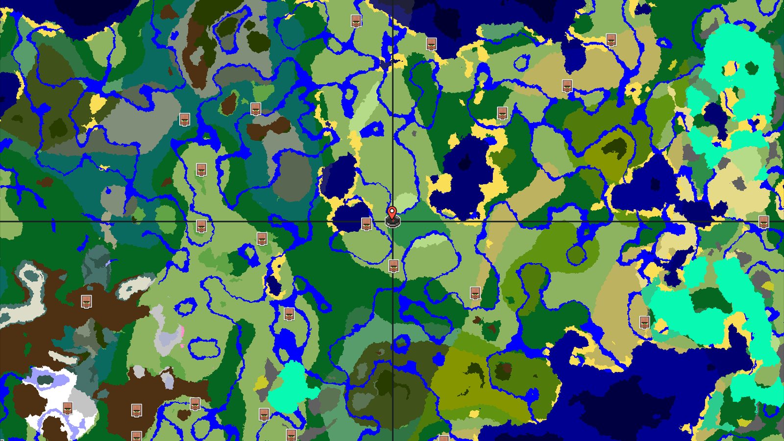 A Flower Forest Start with Close Underground Loot — Minecraft seed preview