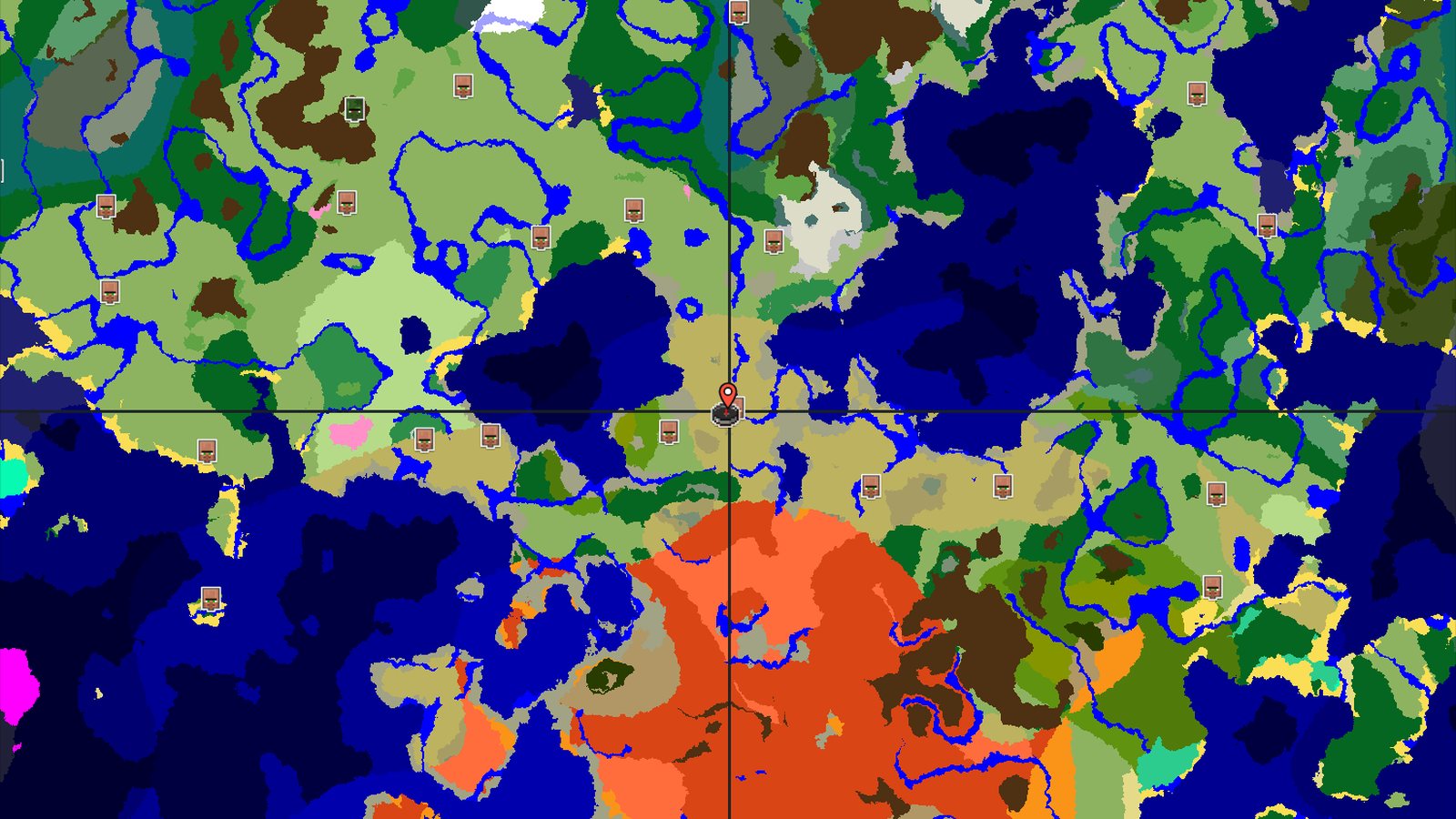 Savanna Spawn with a Close Village and Ancient City — Minecraft seed preview