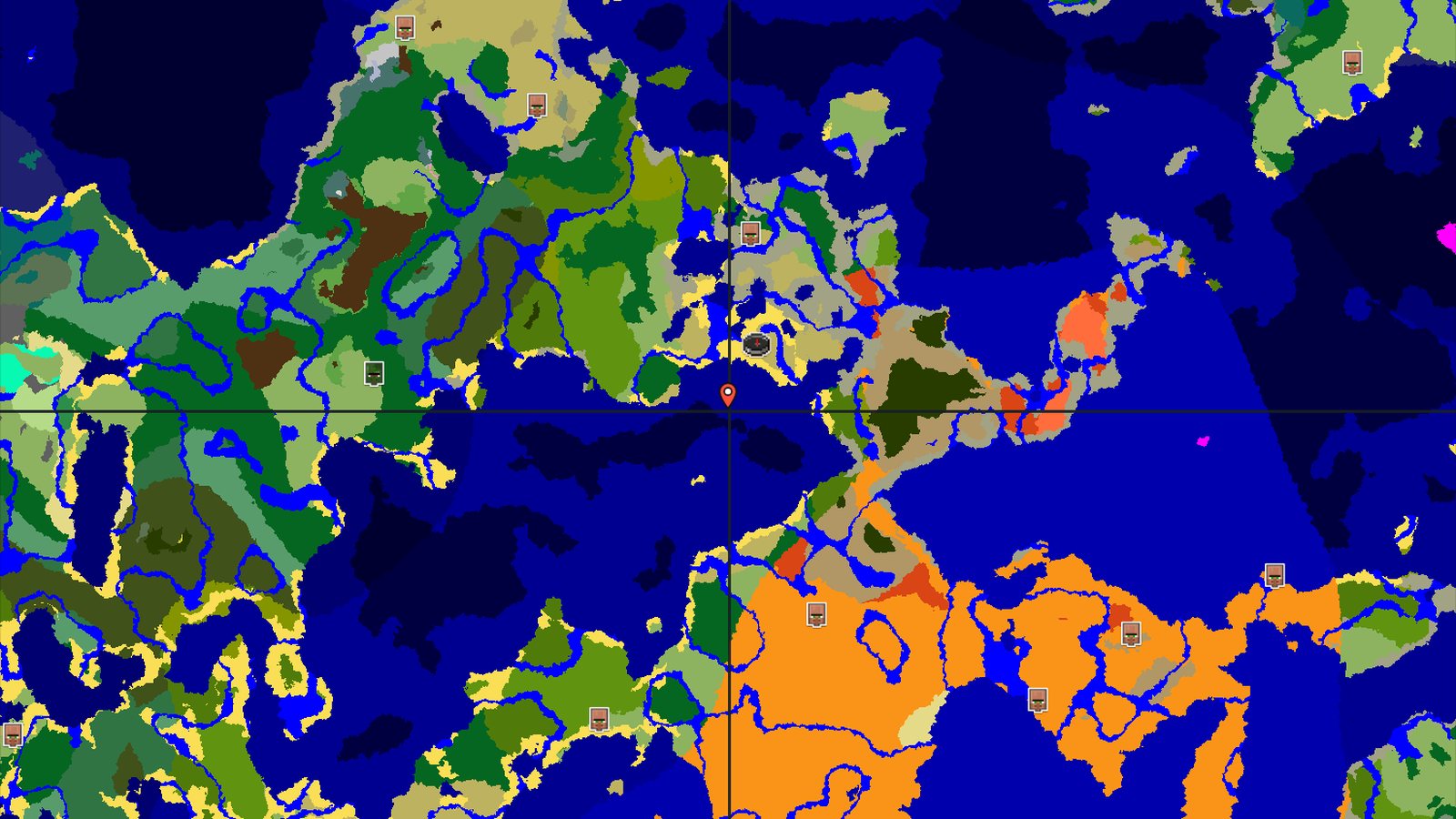 Savanna Spawn with a Nearby Shipwreck and Trial Chambers — Minecraft seed preview