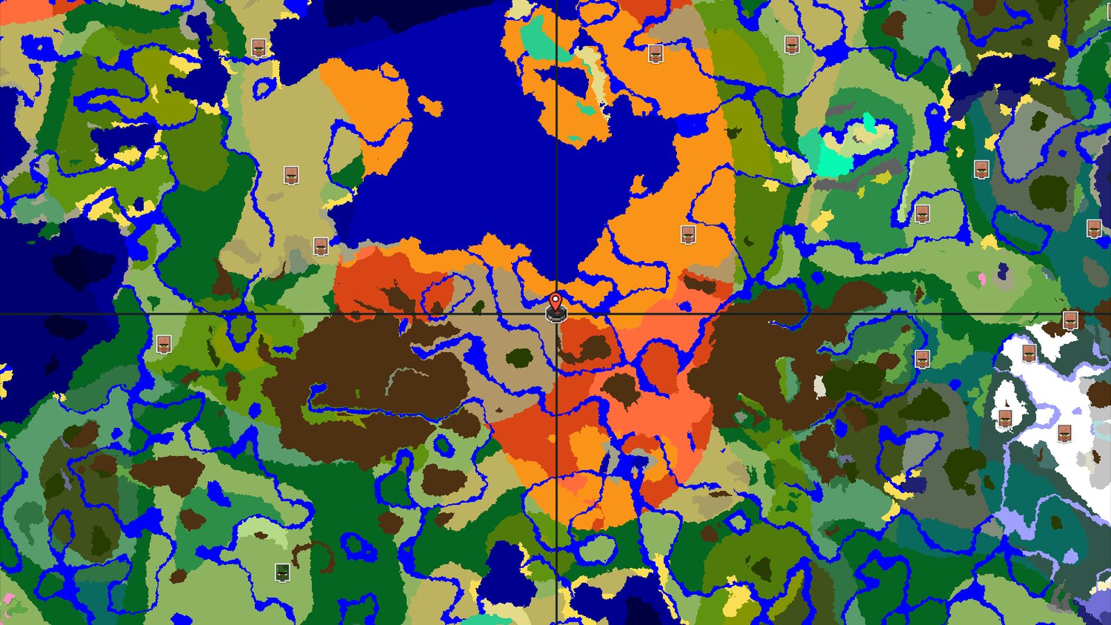 Wooded Badlands Spawn with Close Trial Chambers — Minecraft seed preview