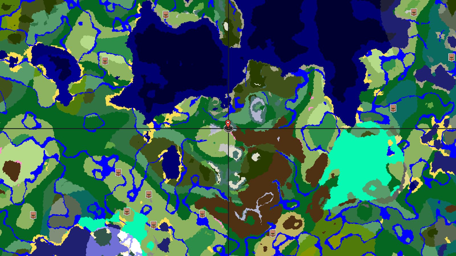 Grove Spawn With Fast Underground Access — Minecraft seed preview