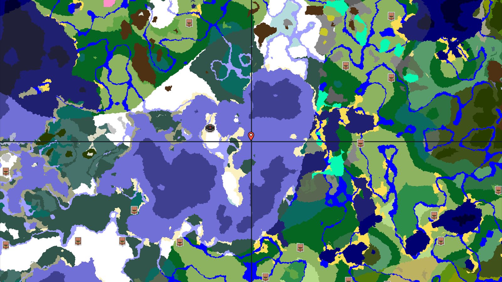 Frozen Ocean World with Nearby Trial Chambers — Minecraft seed preview