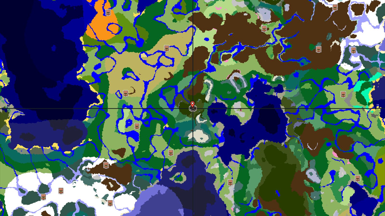 Ancient City Next to Snowy Mountains — Minecraft seed preview