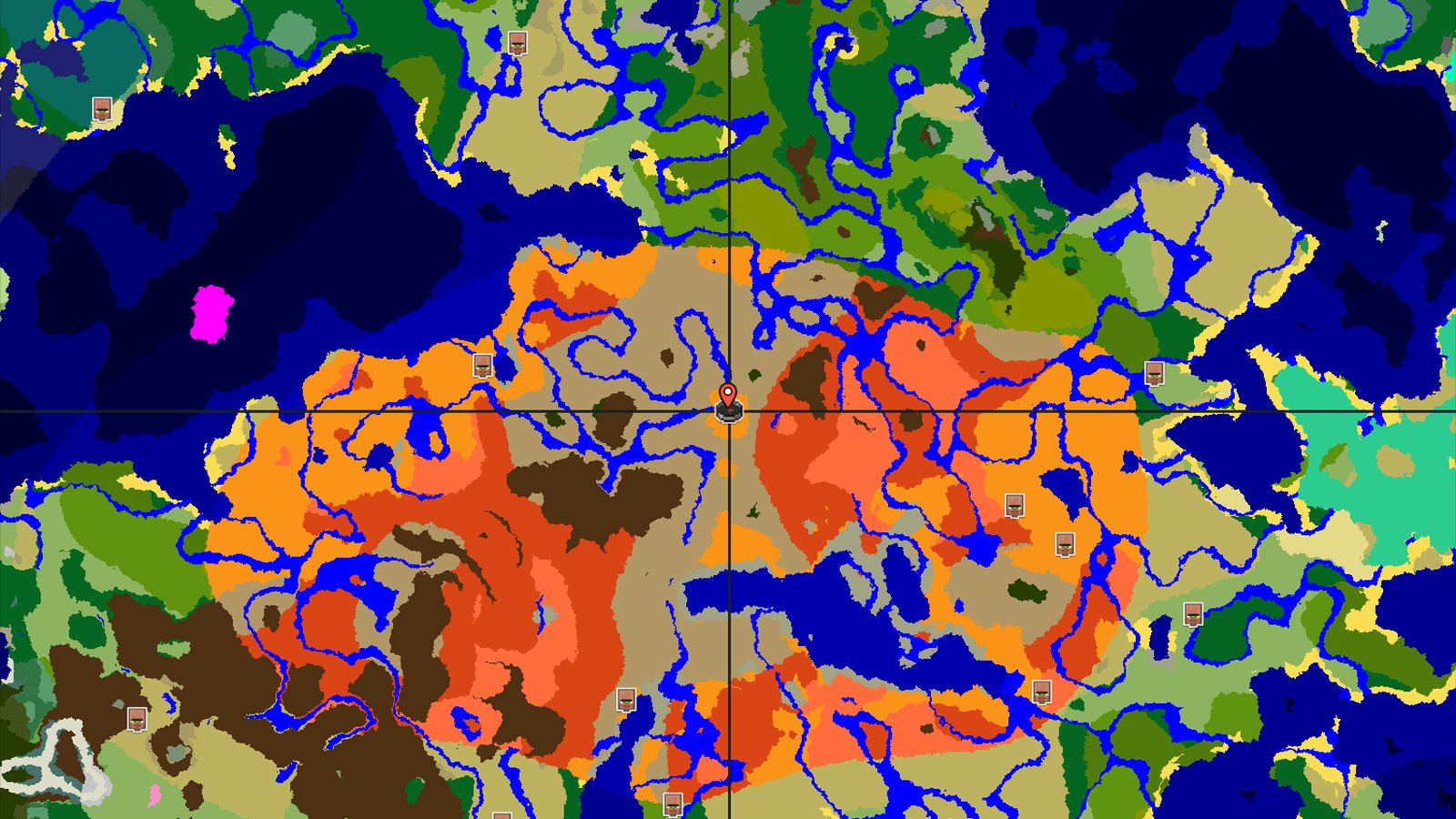 Ancient City and Badlands Near Desert Spawn — Minecraft seed preview