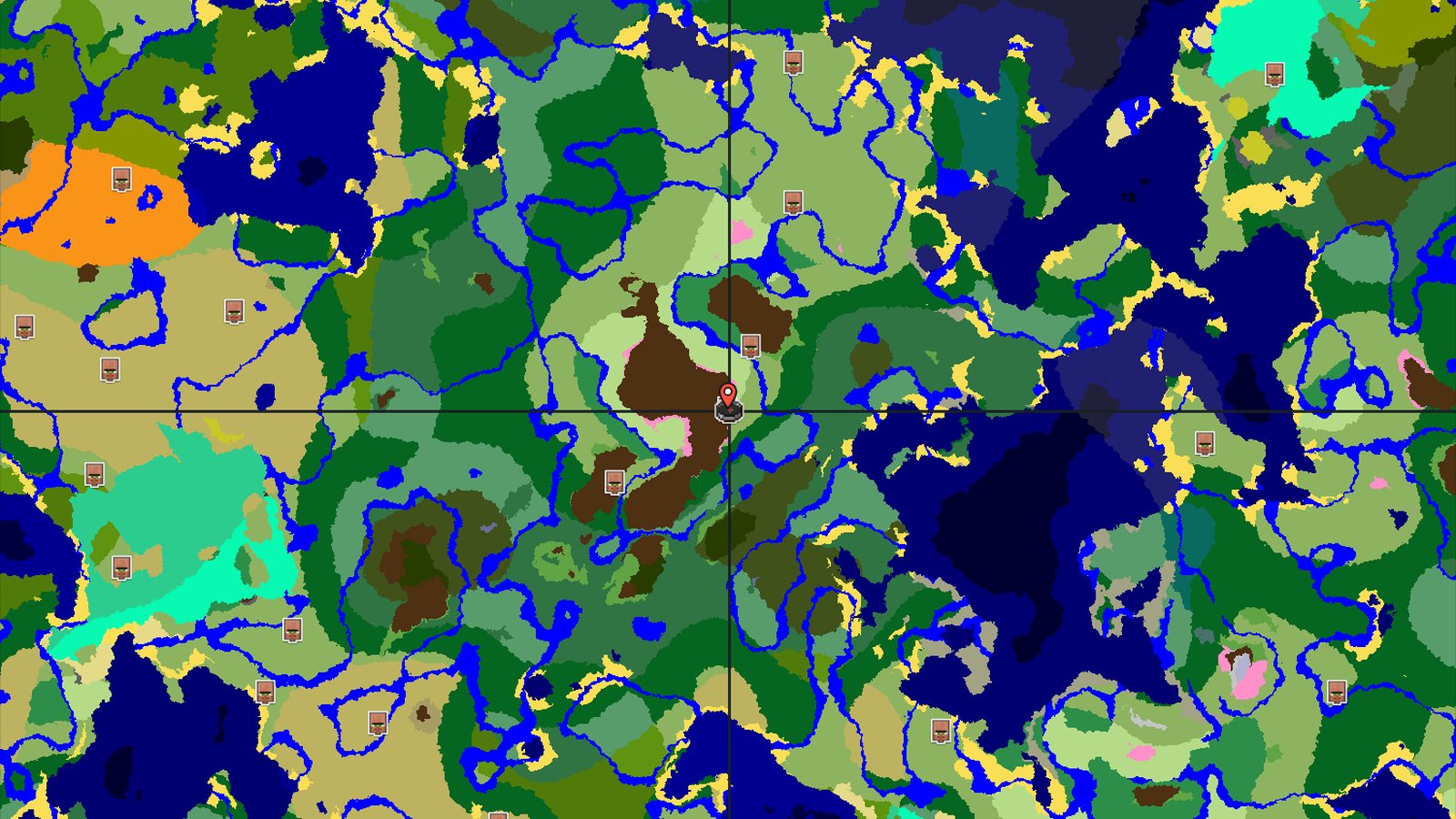 A Village and Cherry Grove Start in Plains — Minecraft seed preview