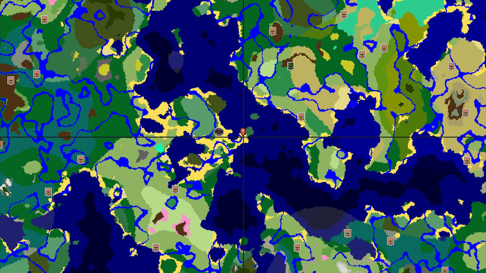 Spawn Near a Small Ocean, With Trail Ruins Nearby — Minecraft seed preview