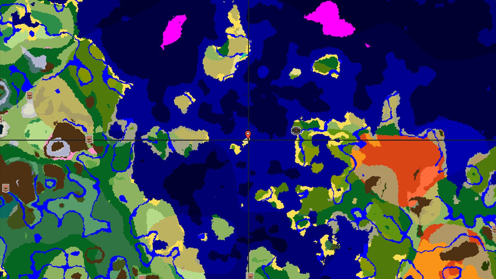 Jungle Spawn with Quick Shipwreck and Temple Access — Minecraft seed preview