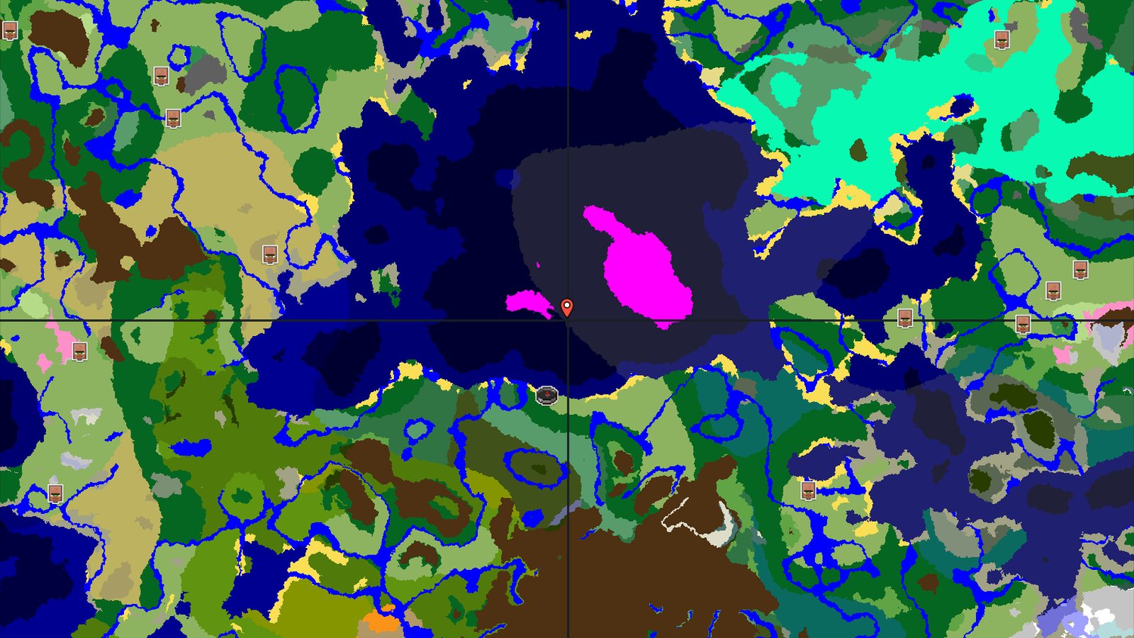 Mushroom Fields and Ancient City — Minecraft seed preview