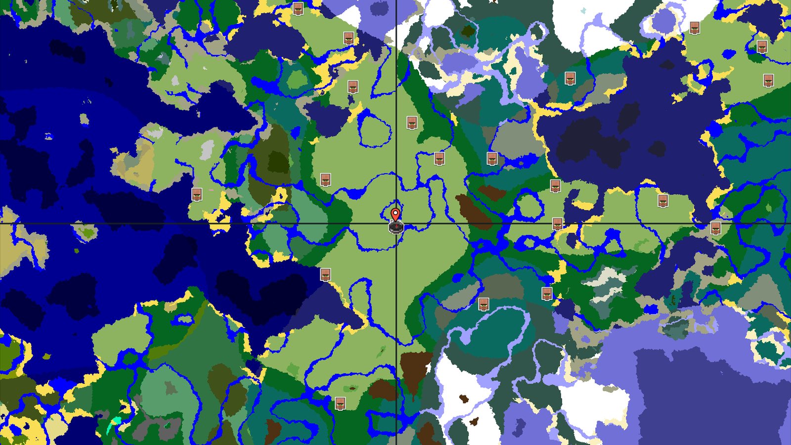 A Humble Start with Nearby Underground Treasures — Minecraft seed preview