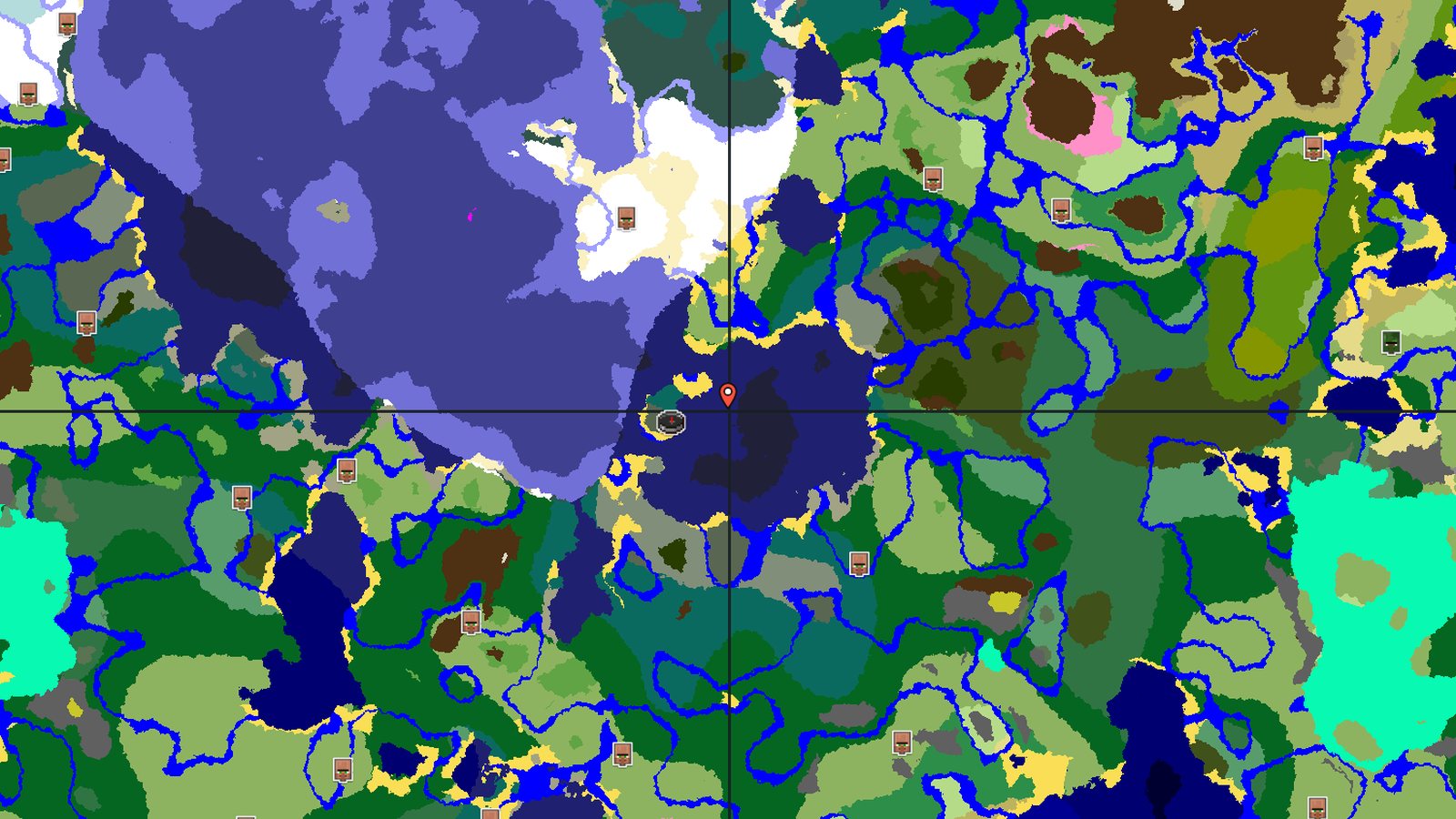 Old Growth Pine Taiga Island at Spawn — Minecraft seed preview