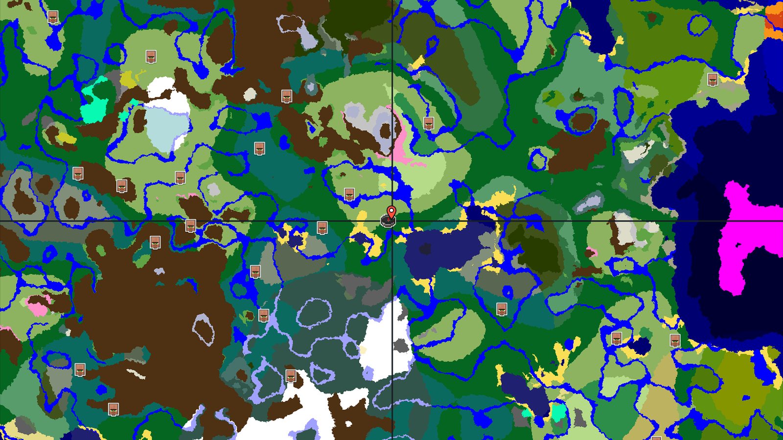 Forest Spawn with Nearby Cold Biomes and Distant Ancient City — Minecraft seed preview