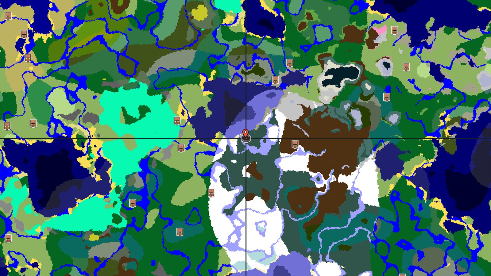 Frozen Start, Mountains Nearby: A Taiga Survival Seed — Minecraft seed preview