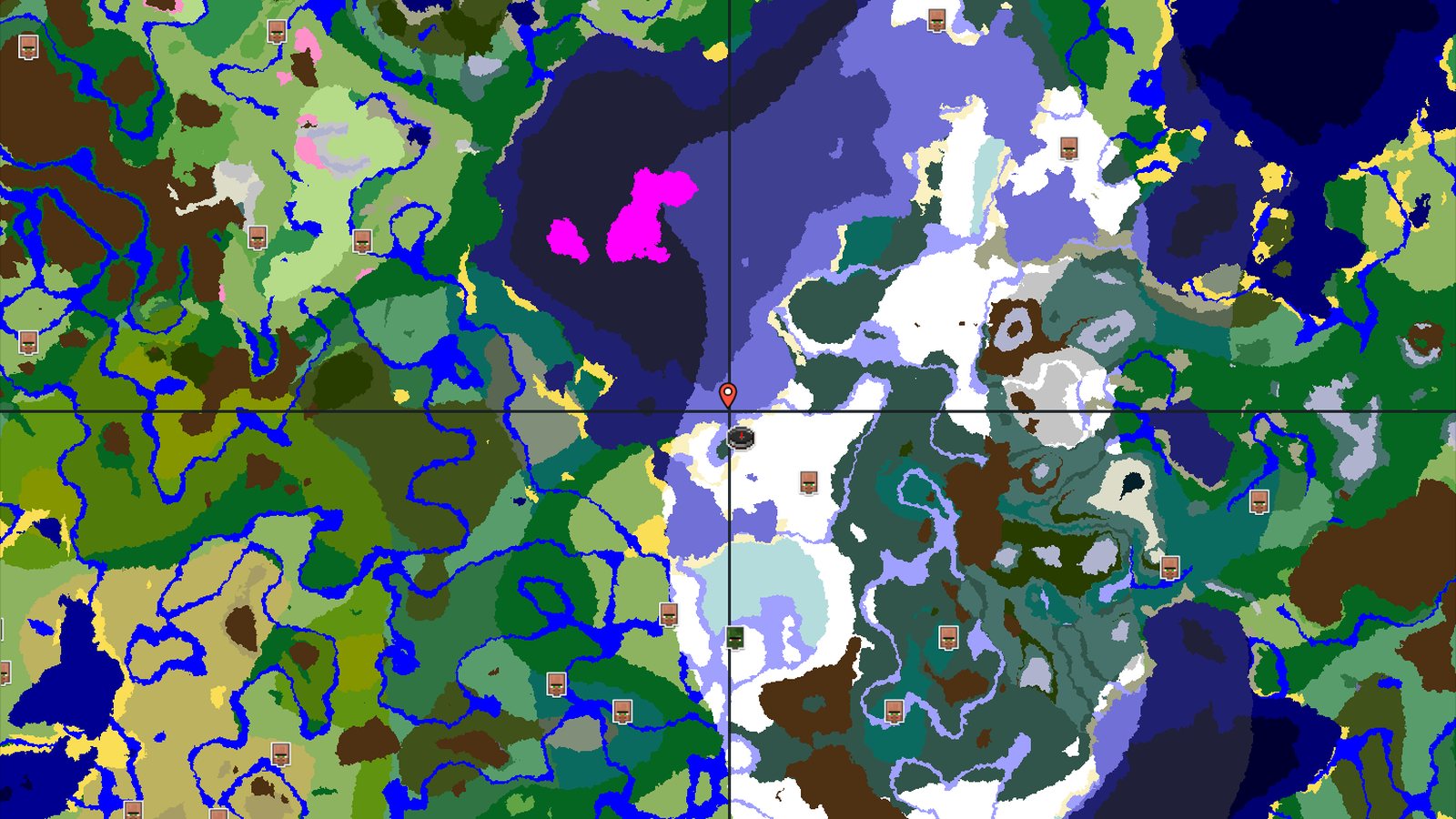Spawn in Snowy Plains With an Igloo and Buried Treasure Nearby — Minecraft seed preview