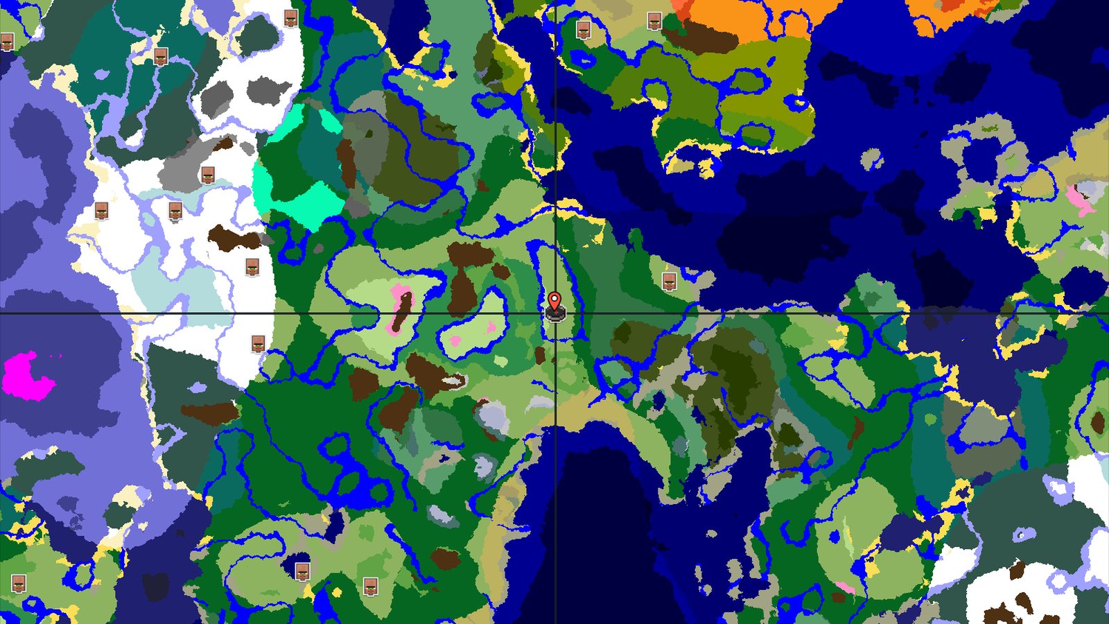 Trial Chambers Near Spawn, Plus Varied Biomes — Minecraft seed preview