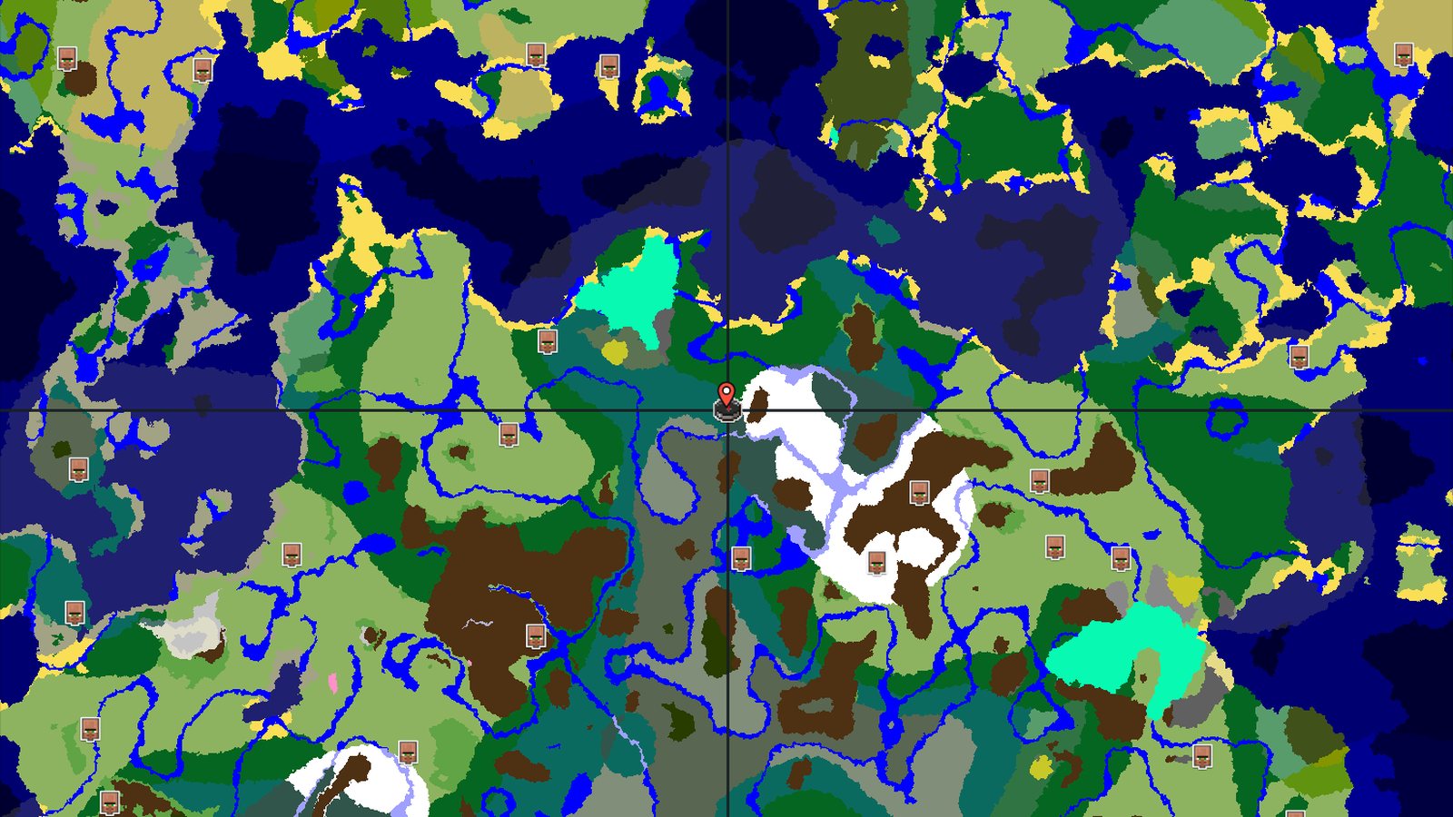 A Taiga Start with Nearby Cold Peaks and an Igloo — Minecraft seed preview