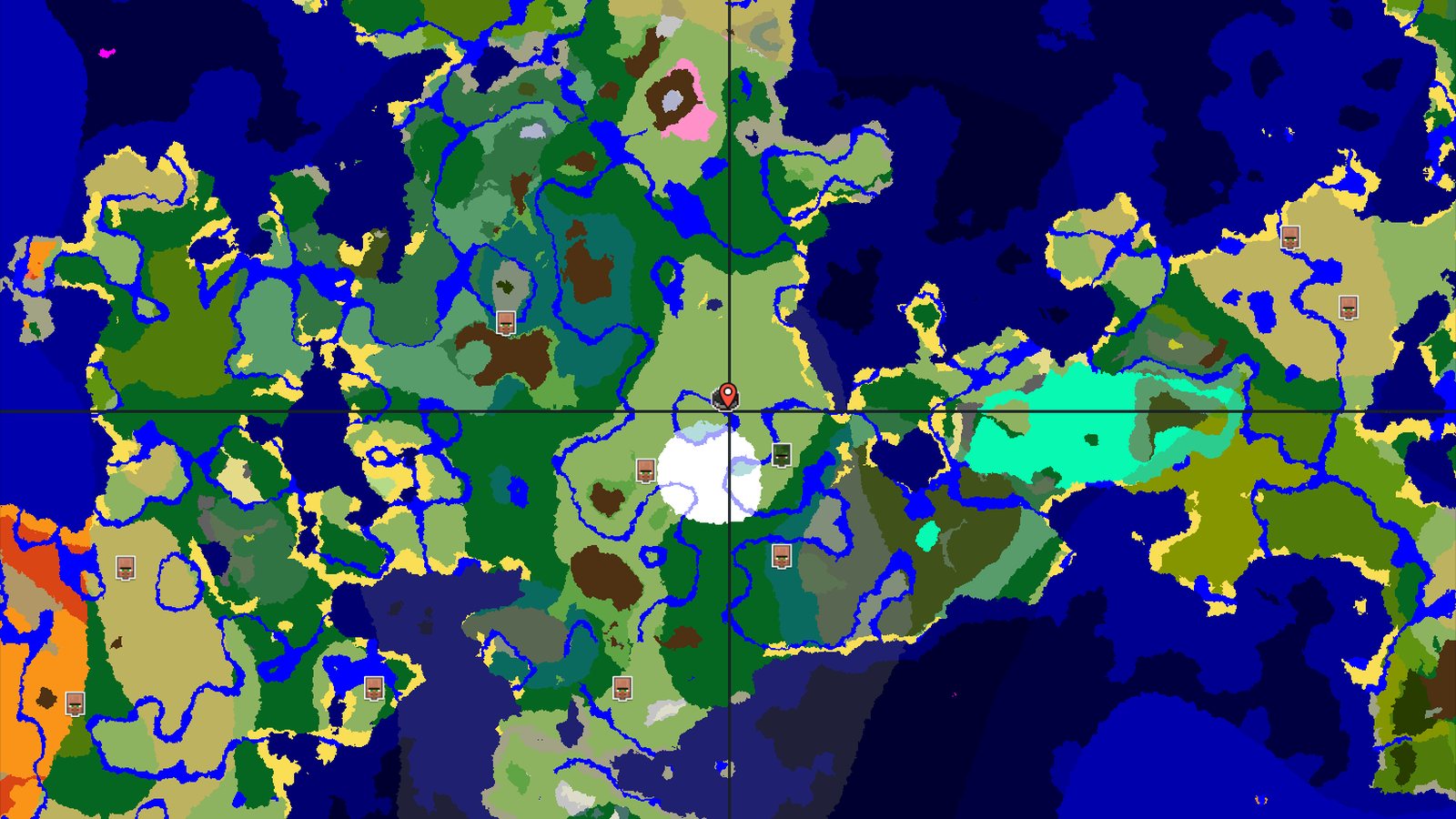 Frozen Tundra Meets Plains: A Village and Ice Spikes — Minecraft seed preview