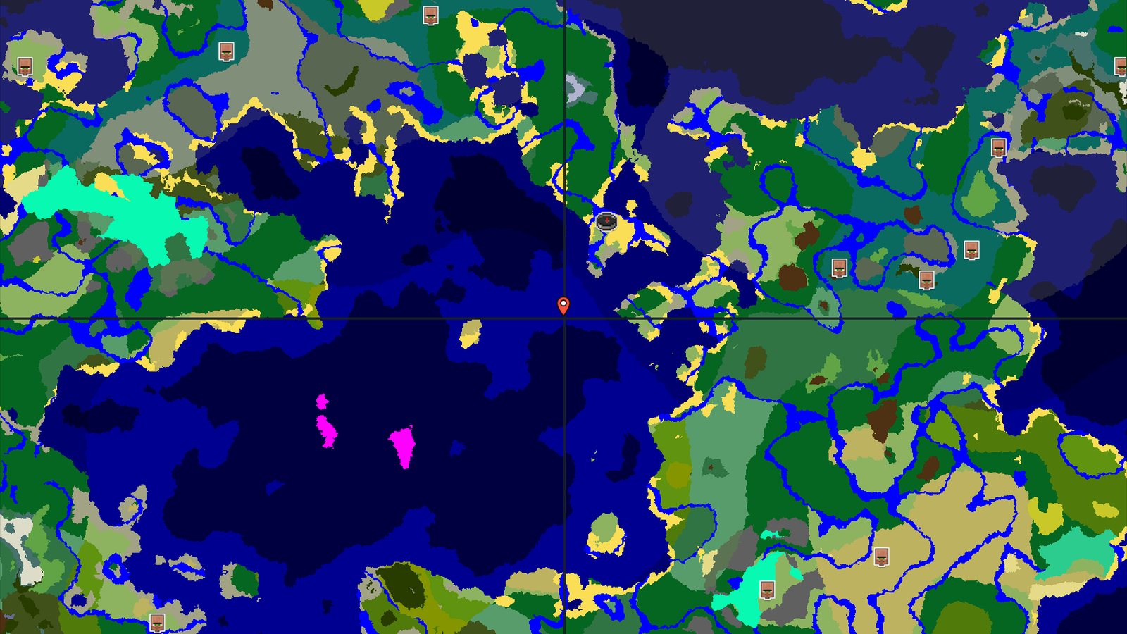 A Modest Start with Hidden Underground Riches — Minecraft seed preview