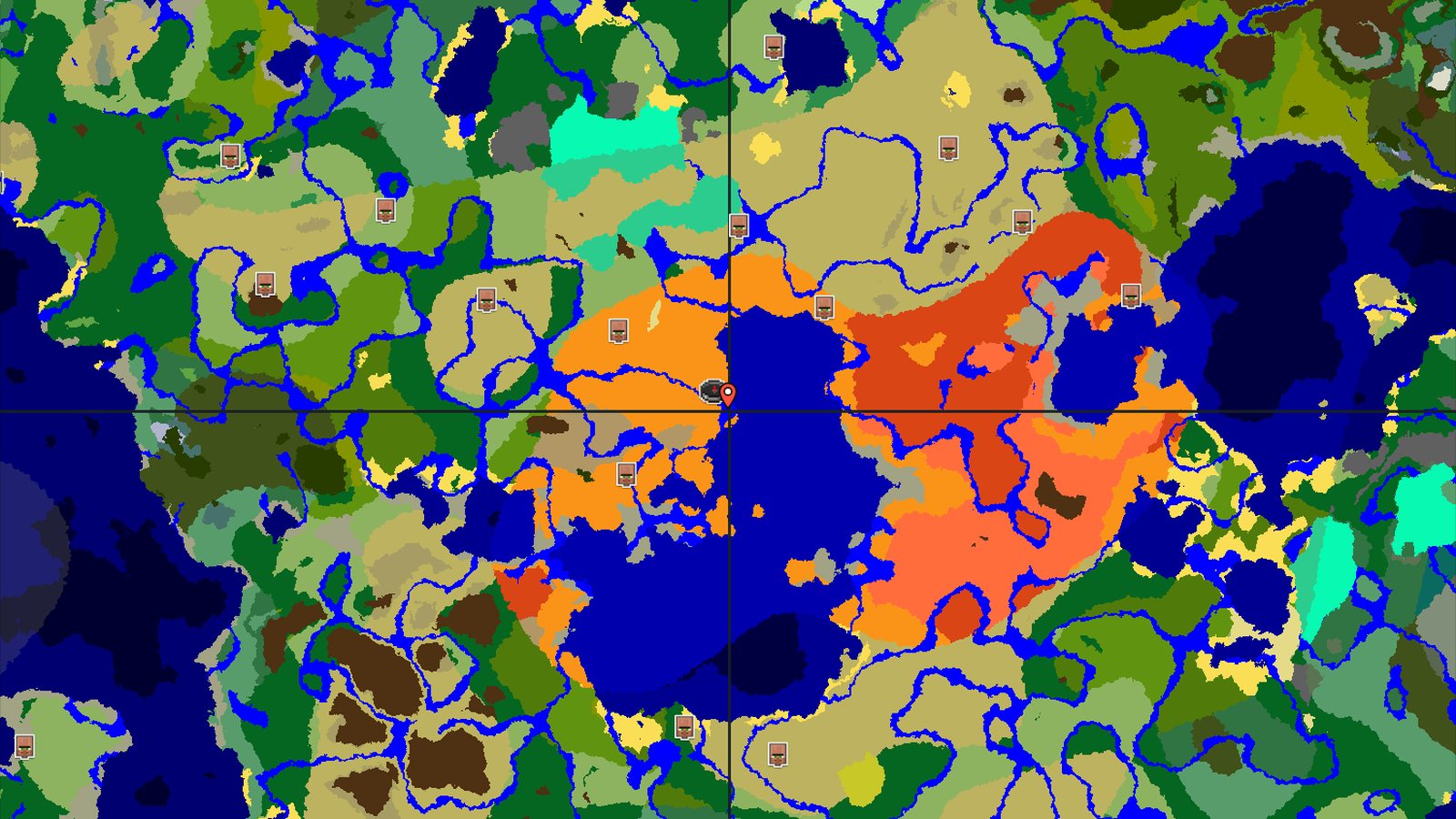 Desert Spawn with Nearby Shipwreck and Trial Chambers — Minecraft seed preview