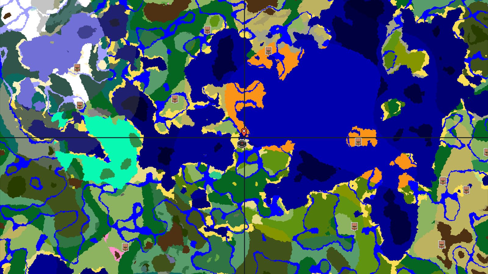 Trial Chambers Near Savanna Spawn — Minecraft seed preview