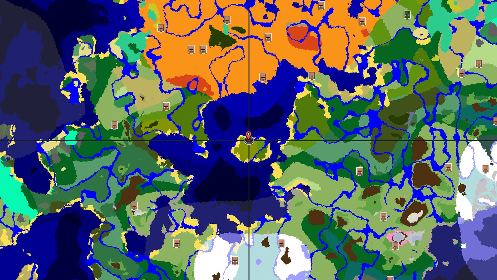 Bamboo Jungle Island with Buried Treasure — Minecraft seed preview