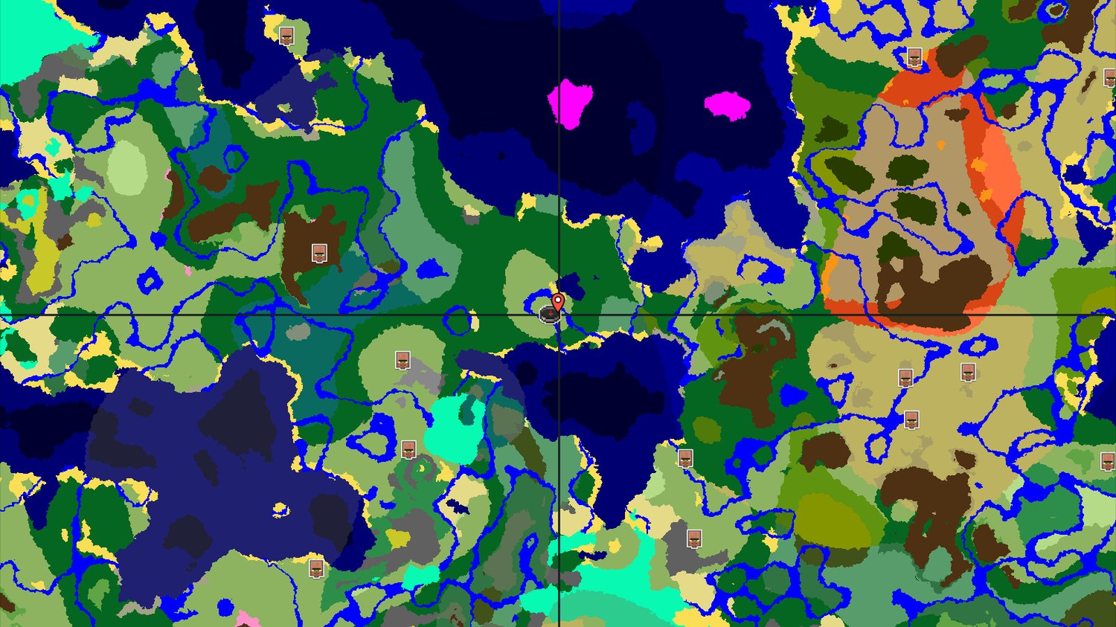 A Lush Forested Spawn with Nearby Underground Riches — Minecraft seed preview