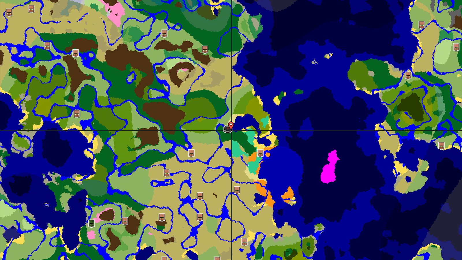 Forest Spawn with Nearby Mangrove Swamp and Trial Chambers — Minecraft seed preview