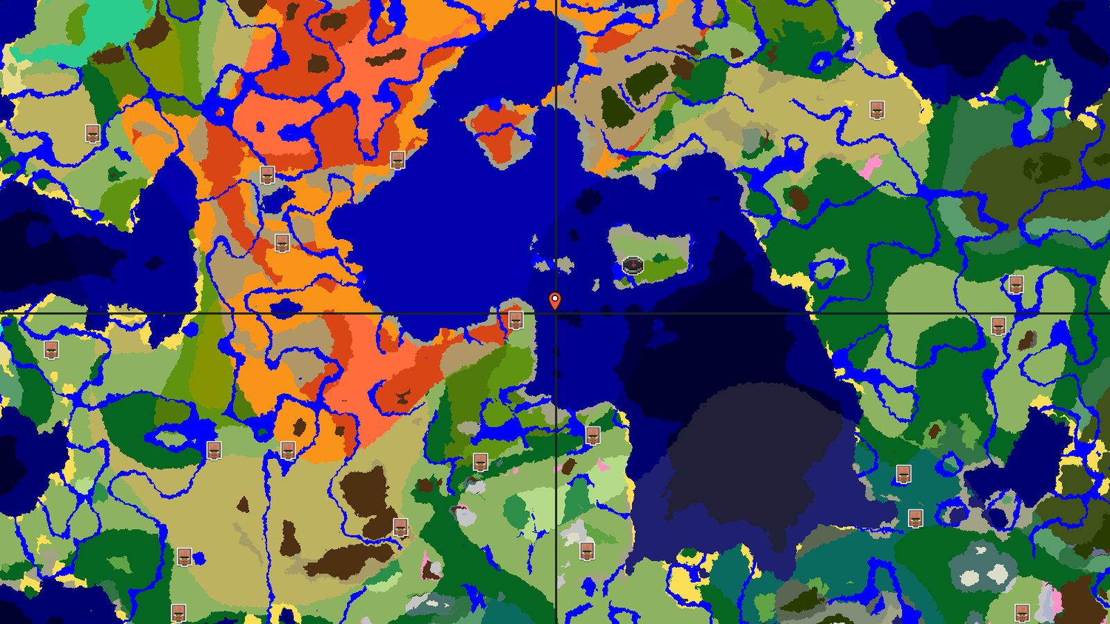 Sparse Jungle Island — Minecraft seed preview