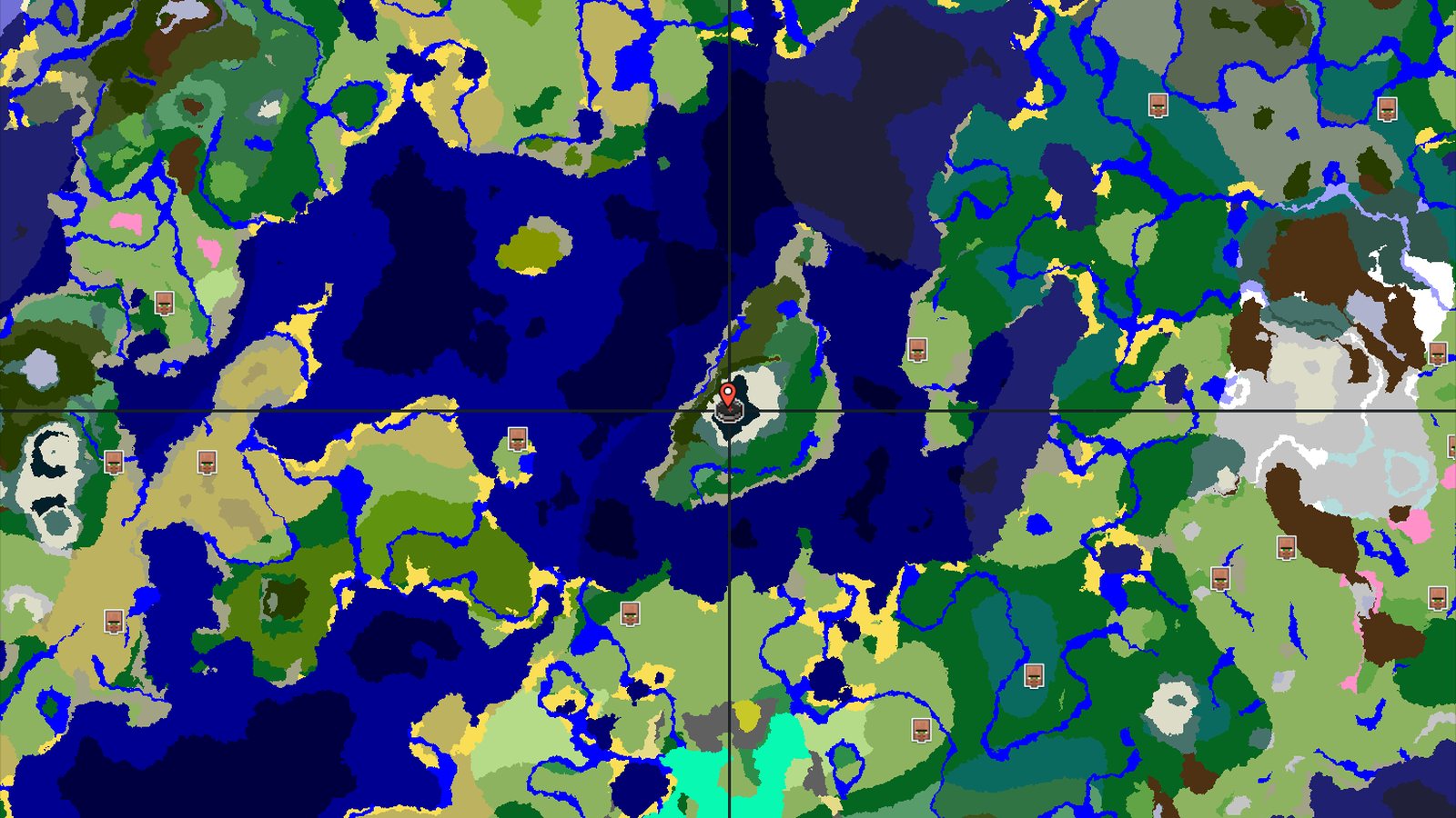 Spawn in Snowy Peaks with an Ancient City Nearby — Minecraft seed preview