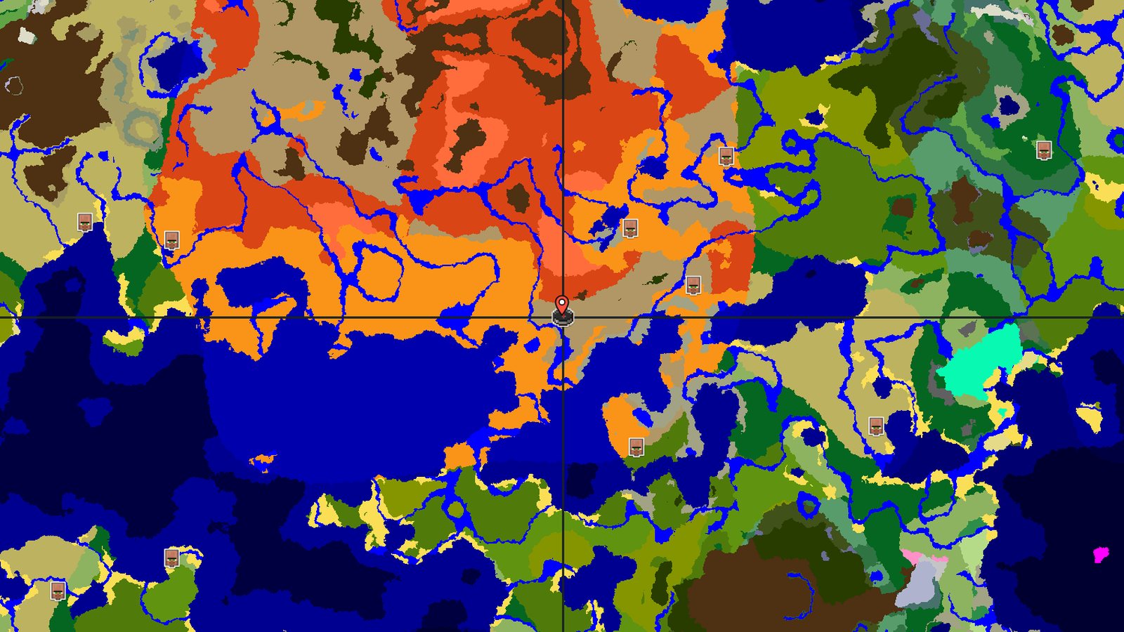 Wooded Badlands Hills with Trial Chambers — Minecraft seed preview