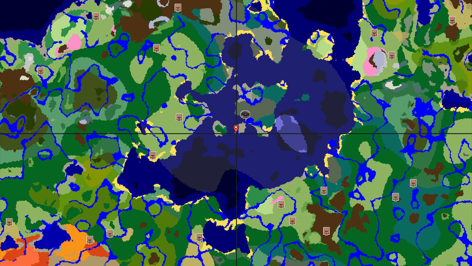 Old Growth Pine Taiga Spawn with Nearby Trial Chambers — Minecraft seed preview