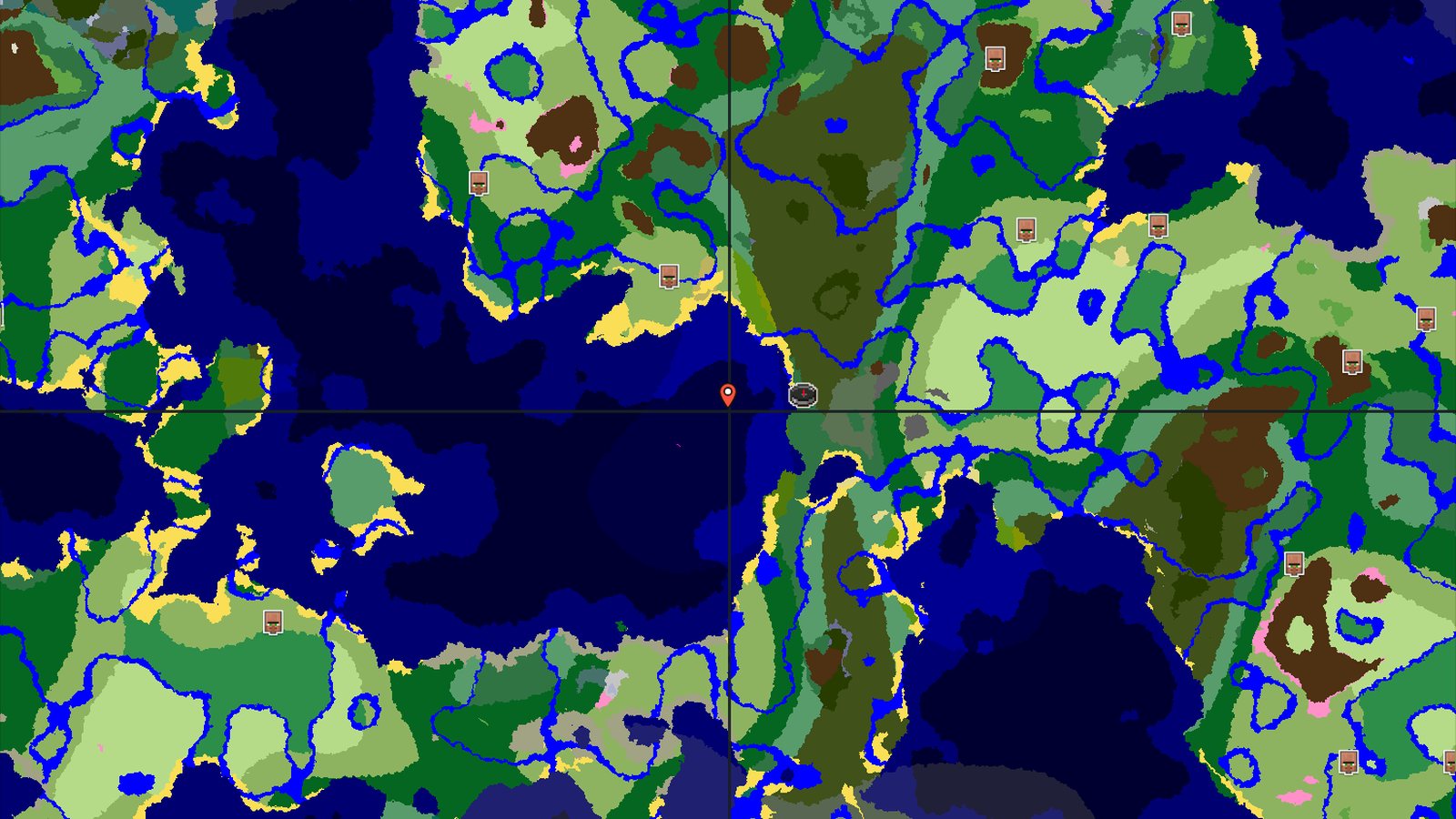 Woodland Mansion Near Spawn Amidst Coastal Forests — Minecraft seed preview