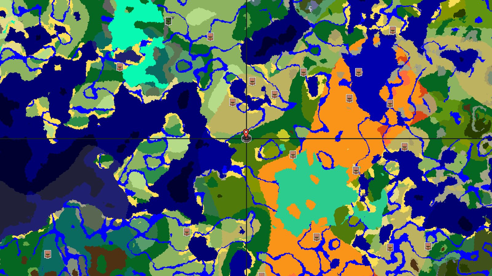 Jungle Temple by a Forest River — Minecraft seed preview