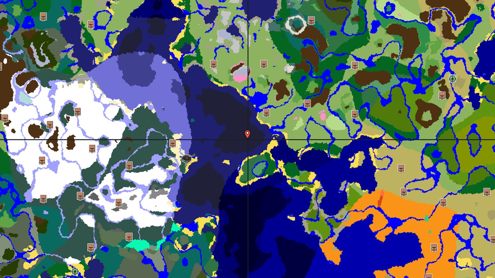 Old Growth Spruce Taiga Seed With Nearby Village — Minecraft seed preview