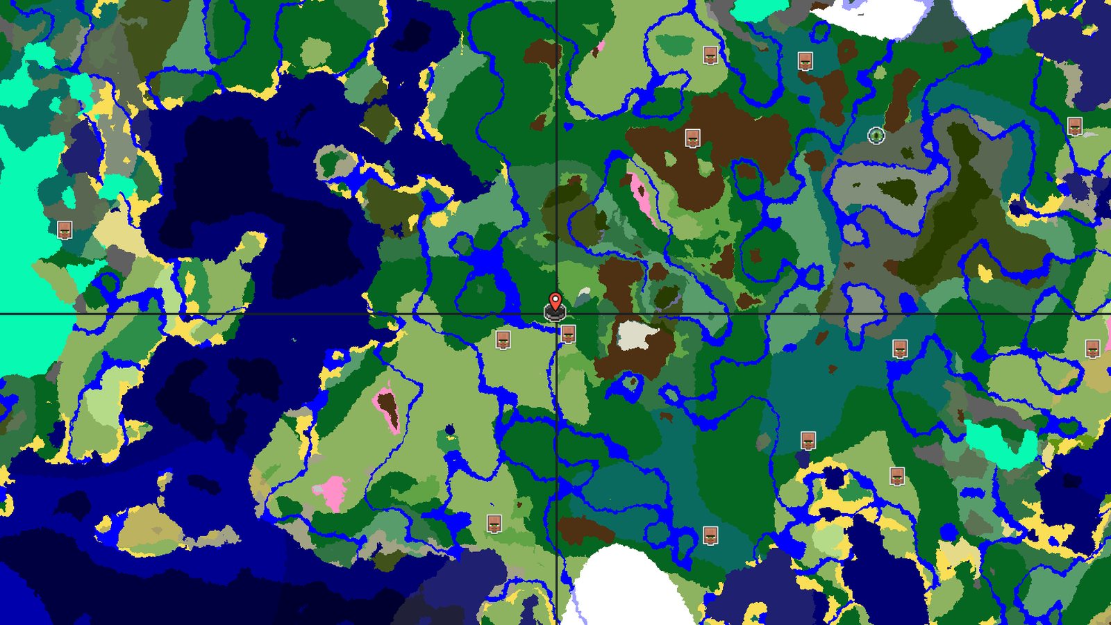 Forest Spawn Near Village and Trial Chambers — Minecraft seed preview